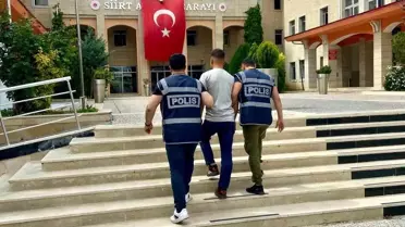Siirt Emniyet Müdürlüğü, 16 yıl hapis cezası bulunan zanlıyı yakaladı