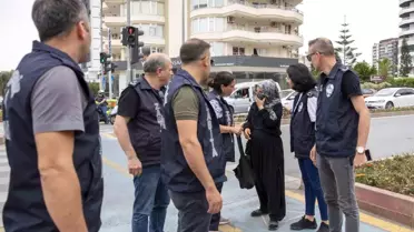 Mersin'de dilencilere yönelik operasyon