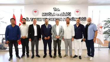 Bodrum Gazeteciler Cemiyeti, Muğla İl Tarım ve Orman Müdürünü Ziyaret Etti