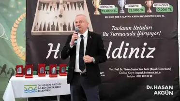 Büyükçekmece Belediyesi Geleneksel 2. Klasik Tavla Turnuvası
