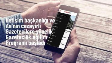 Cezayirli gazetecilere gazetecilik eğitimi veriliyor