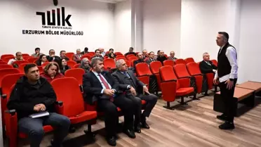 Erzurum Valiliği tarafından TS EN ISO 9001 Kalite Yönetim Sistemi Eğitimi düzenlendi