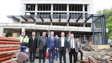 Akçaabat Kültür Merkezi İnşaatı Tamamlanmak Üzere