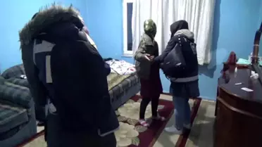 Erzurum'da 13 kaçak göçmen yakalandı