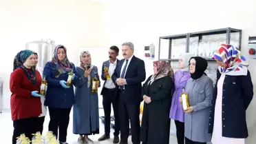 Melikgazi Belediye Başkanı Kadın Kooperatifini Ziyaret Etti
