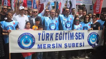 Eğitim Çalışanları, Öğretmen Şiddetini Protesto Etti