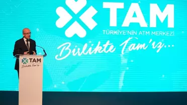 Bakan Şimşek, Türkiye'nin ATM Merkezi projesinin tanıtım toplantısında konuştu (2) Açıklaması