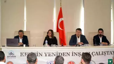 Adıyaman'da 'Kentin yeniden inşası' çalıştayı düzenlendi