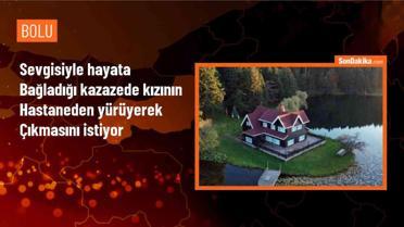 Konya'da trafik kazası geçiren kızının tedavisi için annesi umutlu