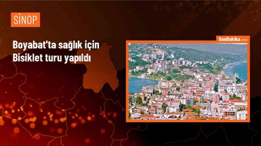 Boyabat'ta Atatürk'ü Anma Bisiklet Turu Etkinliği