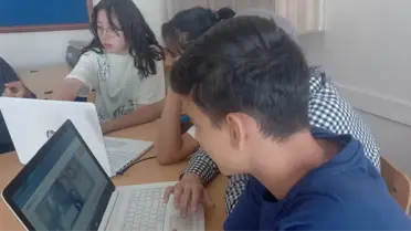 Giresun'da eTwinning projesiyle öğrenciler sanatın evrensel dünyasında buluştu