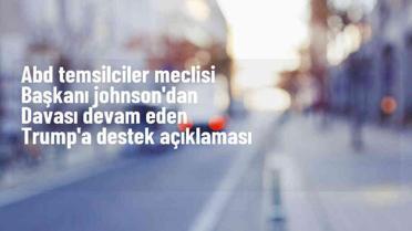 ABD Temsilciler Meclisi Başkanı Trump'ın Davasını Siyasi Buldu