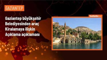 Gaziantep Büyükşehir Belediyesi, araç kiralama iddialarını yalanladı