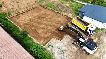Düzce'de Osman Uzun Aile Sağlığı Merkezi İnşaatı Başladı