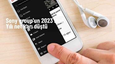 Sony Group'un 2023 mali yılı net karı düşüş gösterdi