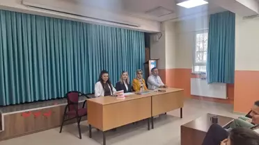 Yahşihan İlçe Sağlık Müdürlüğü, ortaokul öğrencilerine meslekleri tanıttı