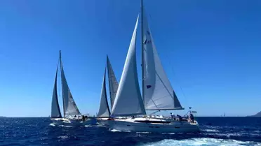 Fethiye'de düzenlenen Atatürk'ü Anma Gençlik Kupası Yelken Yarışları başladı