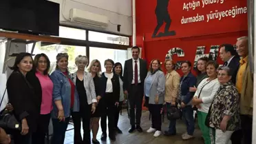 Manisa Büyükşehir Belediye Başkanı Mimar Ferdi Zeyrek Akhisar İlçe Başkanlığı'nı Ziyaret Etti