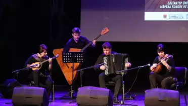 Rus Halk Müziği Topluluğu Sibirya Dörtlüsü, Gaziantep Üniversitesinde Konser Verdi