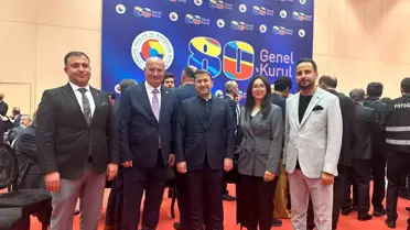 Cumhurbaşkanı Erdoğan, TOBB 80. Genel Kurulunda Hizmet Şeref Belgesi Takdim Törenine Katıldı