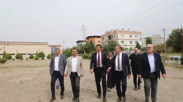 Turgutlu Belediye Başkanı Çetin Akın, Manisa Büyükşehir Belediye Başkanı Ferdi Zeyrek'i Turgutlu'da ağırladı