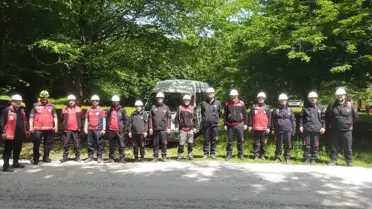Düzce'de Arama Kurtarma Tatbikatı Gerçekleştirildi