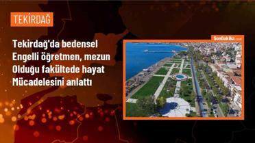 Bedensel engelli öğretmen, hayat hikayesini öğrencilerle paylaştı