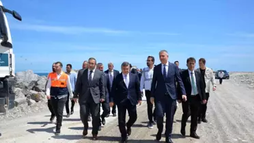 Sinop Valisi Türkeli Sahil Yolunun 2024'te açılmasını planlıyor