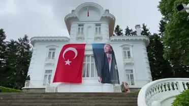Atatürk Köşkü, 19 Mayıs'ta yoğun ziyaretçi akınına uğradı
