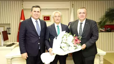 Gaziantep Ticaret Borsası Başkanları Belediye Başkanlarına Ziyarette Bulundu