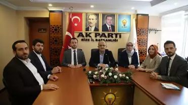 AK Parti Rize İl Başkanı Hikmet Ayar, görevinden affını istedi
