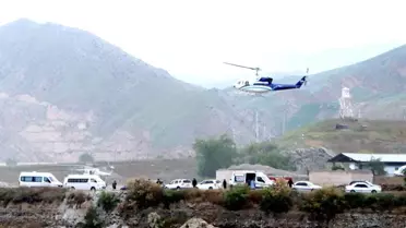 İranlı İHA'lar, Cumhurbaşkanı Reisi'nin helikopter enkazını buldu