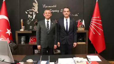 Koçarlı Belediye Başkanı Özgür Arıcı, CHP Genel Başkanı Özgür Özel'i ziyaret etti