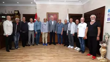 Hababam Sınıfı Oyuncuları Odunpazarı Belediye Başkanı'nı Ziyaret Etti