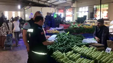 Orhangazi Belediyesi Kapalı Pazar Yerinde Denetim Gerçekleştirdi