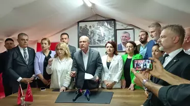 CHP'nin 'hatay'a Sahip Çıkıyoruz' Çalışma Grubu Hatay'da.
