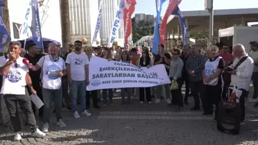 KESK İzmir Şubeleri Kamuda Tasarruf ve Verimlilik Paketine Tepki Gösterdi