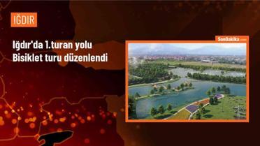 Iğdır'da 1. Turan Yolu Bisiklet Turu Gerçekleştirildi