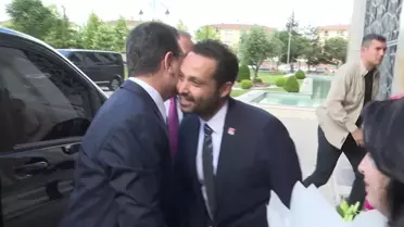 İmamoğlu, Sancaktepe Belediye Başkanı Alper Yeğin'i Tebrik Etti