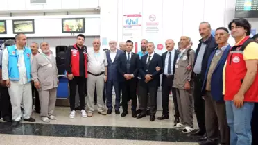 Erzurum'da Şehit Yakınları ve Gaziler Kutsal Topraklara Uğurlandı