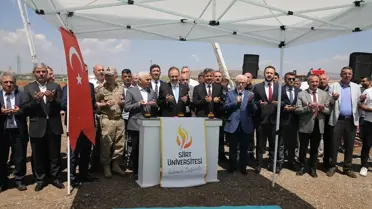 Siirt Üniversitesi Tıp Fakültesi Morfoloji Binasının Temeli Atıldı