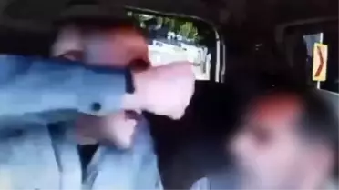 ''Taksimetre çalışıyor, istediğim yere götürürüm'' deyip taksiciye saldırdı