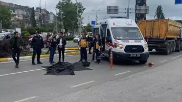 Zonguldak'ta Kamyonun Çarptığı Kadın Hayatını Kaybetti