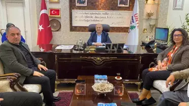 Ünye Belediye Başkanı Hüseyin Tavlı'ya hayırlı olsun ziyareti