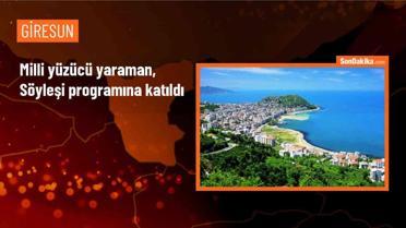 Milli sporcu Turgut Aslan Yaraman, söyleşi programına katıldı