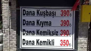 Kasaplar Kırmızı Ette Yüzde 30 İndirim Yaptı