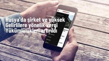 Rusya'da vergi yükümlülükleri artırıldı