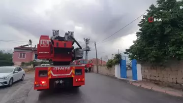 Kayseri'de müstakil evde yangın: 1 yaralı