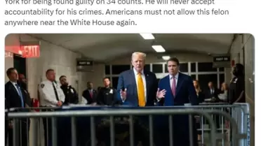 Ünlülerden Trump'ın suçlu bulunmasına tepkiler