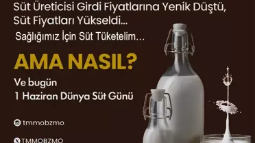 Ziraat Mühendisleri Odası: Ulusal Süt Konseyi ve Et Süt Kurumu piyasayı düzenleyemiyor